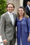 Apeldoorn 6 juni 2009
De koninklijke familie bezoekt paleis het Loo een maand na de aanslag. Prins Floris Prinses Annette en Prins Bernhard jr
Peter Smulders bv