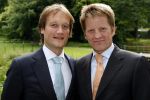 Breukelen 17 juni 2009
Haringparty op Neijenrode. Prins Pieter Christiaan en Frank Houben jr
Peter Smulders bv