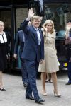 Apeldoorn 6 juni 2009
De koninklijke familie bezoekt paleis het Loo een maand na de aanslag. Prinses Maxima en Prins Willem Alexander
Peter Smulders bv