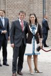 Apeldoorn 6 juni 2009
De koninklijke familie bezoekt paleis het Loo een maand na de aanslag. Prins Pieter Christiaan en Prinses Anita
Peter Smulders bv