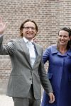 Apeldoorn 6 juni 2009
De koninklijke familie bezoekt paleis het Loo een maand na de aanslag. Prins Floris Prinses Annette en Prins Bernhard jr
Peter Smulders bv