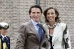 Apeldoorn 6 juni 2009
De koninklijke familie bezoekt paleis het Loo een maand na de aanslag. Prinses Marilene en Prins Maurits
Peter Smulders bv