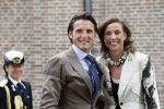 Apeldoorn 6 juni 2009
De koninklijke familie bezoekt paleis het Loo een maand na de aanslag. Prinses Marilene en Prins Maurits
Peter Smulders bv