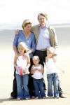 Wassenaar 20 juli 2009
Fotouurtje met Prins Willem Alexander, Prinses Maxima, Prinses Amalia, Prinses Alexia en Prinses Ariane op het strand van Wassenaar