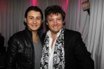 Uitgeest 18 januari 2010
Nieuwjaars feest van Henk Geels in Bobs Party saloon. Rene en Danny Froger
Peter Smulders bv