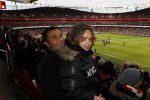 Londen 31 januari 2010
Ruud Gullit aan het werk voor Sky sports tijdens Arsenal-Manchester United.
Maxim Gullit mocht met zijn vader mee.
Peter Smulders bv