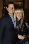 Amsterdam 6 maart 2010
Modeshow Mart Visser in het Hilton. Suze Mens met vriend
Peter Smulders bv