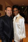 Amsterdam 6 maart 2010
Modeshow Mart Visser in het Hilton. Sylvana Simons met vriend Roland Kahn
Peter Smulders bv