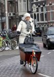 Amsterdam 11 februari 2010
Tooske Ragas zwanger op de bakfiets
Peter Smulders bv
