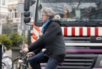Amsterdam 22 januari 2010
Ursul de Geer op de fiets.
Peter Smulders bv