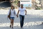 Ibiza 10 juli 2009
Wendy v  Dijk met zoontje Sem en vriend Erland Galjaard op vakantie 
Peter Smulders bv