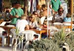 Ibiza 10 juli 2009
Wendy v  Dijk met zoontje Sem en vriend Erland Galjaard op vakantie 
Peter Smulders bv