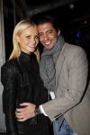 Amsterdam 30 januari 2010
Modeshow suptertrash tijdens amsterdam fashion week. Yfke Sturm met man
Peter Smulders bv