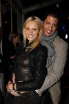 Amsterdam 30 januari 2010
Modeshow suptertrash tijdens amsterdam fashion week. Yfke Sturm met man
Peter Smulders bv