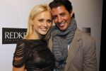 Amsterdam 30 januari 2010
Modeshow suptertrash tijdens amsterdam fashion week. Yfke Sturm met man
Peter Smulders bv
