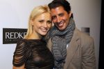 Amsterdam 30 januari 2010
Modeshow suptertrash tijdens amsterdam fashion week. Yfke Sturm met man
Peter Smulders bv