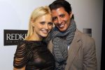 Amsterdam 30 januari 2010
Modeshow suptertrash tijdens amsterdam fashion week. Yfke Sturm met man
Peter Smulders bv