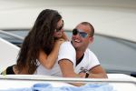 Ibiza 8 juli 2009
Wesley Sneijder en Yolanthe Cabau v Kasbergen en haar zus op de boot op ibiza.
Peter Smulders bv