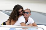 Ibiza 8 juli 2009
Wesley Sneijder en Yolanthe Cabau v Kasbergen en haar zus op de boot op ibiza.
Peter Smulders bv
