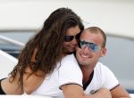 Ibiza 8 juli 2009
Wesley Sneijder en Yolanthe Cabau v Kasbergen en haar zus op de boot op ibiza.
Peter Smulders bv