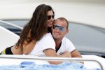 Ibiza 8 juli 2009
Wesley Sneijder en Yolanthe Cabau v Kasbergen en haar zus op de boot op ibiza.
Peter Smulders bv