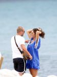 Ibiza 9 juli 2009
Wesley Sneijder en Yolanthe Cabau v Kasbergen met zus op ibiza , Wesley had een hele grote boot gehuurd en ging lunchen bij de populaire strandtent Blue Marlin.
Peter Smulders bv