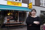 Amsterdam 10 maart 2011
Cafetaria Mash van eigenaresse Debbie ??? moet sluiten .
Peter Smulders bv