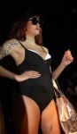Rotterdam, 25 Februari 2011
Locatie: Club Vie Maasboulevard 300 
2e Editie. La Nuit de la Mode,Sapph Lingerie & Beachwear 2011
Christina Curry op de catwalk
Foto Peter Smulders BV