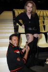 Hilversum 11 februari 2011
Sterrendansen op hetbijs in studio 22. Gerard Joling met superfan met Tatoo op haar been
Peter Smulders bv
