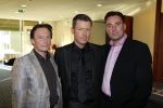 Amsterdam 6 maart 2011
Modeshow Paul Schulten bij het Okura hotel. Paul met Harald v panhuis en zijn partner
Peter Smulders bv