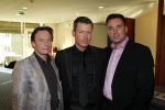 Amsterdam 6 maart 2011
Modeshow Paul Schulten bij het Okura hotel. Paul met Harald v panhuis en zijn partner
Peter Smulders bv