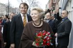 Amsterdam 11 februari 2011
Koningin Beatrix en Prins Friso bij de opening van de nieuwe liefde in Amsterdam.
Peter Smulders bv