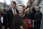 Amsterdam 11 februari 2011
Koningin Beatrix en Prins Friso bij de opening van de nieuwe liefde in Amsterdam.
Peter Smulders bv