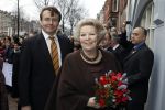 Amsterdam 11 februari 2011
Koningin Beatrix en Prins Friso bij de opening van de nieuwe liefde in Amsterdam.
Peter Smulders bv