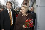 Amsterdam 11 februari 2011
Koningin Beatrix en Prins Friso bij de opening van de nieuwe liefde in Amsterdam.
Peter Smulders bv
