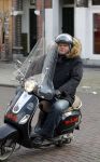 Amsterdam 15 februari 2011
Menno Kohler op zijn vespa scooter.
Peter Smulders bv