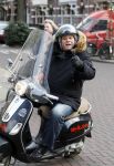 Amsterdam 15 februari 2011
Menno Kohler op zijn vespa scooter.
Peter Smulders bv
