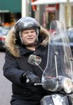 Amsterdam 15 februari 2011
Menno Kohler op zijn vespa scooter.
Peter Smulders bv