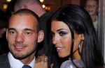 Utrecht 3 maart 2011
Uitreiking gouden en zilveren harpen in Vredenburg.Yolanthe Sneijder Cabau en Wesley Sneijder
Peter Smulders bv
