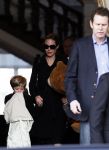 Amsterdam 15 maart 2012
Angelina Jolie and her kids leave the amstel hotel early in the morning.
Peter Smulders bv