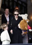 Amsterdam 15 maart 2012
Angelina Jolie and her kids leave the amstel hotel early in the morning.
Peter Smulders bv