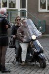 Amsterdam 12 maart 2012
Modeshow Claes Iversen op de wallen. Bastiaan v Schaijk op scooter
Peter Smulders bv