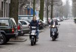 Amsterdam 3 maart 2012
Bridget Maasland met vriend op scooters in amsterdam.
Peter Smulders bv