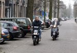 Amsterdam 3 maart 2012
Bridget Maasland met vriend op scooters in amsterdam.
Peter Smulders bv