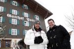 Lech 19 februari 2012
Edwin Bredius en Edwin Smulders bij hotel Post in Lech.
Peter Smulders bv