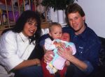 Veldhoven, 15 December 1991
Erwin Koeman samen met zijn vrouw Emmy Koeman, Len Koeman en Wendy Koeman
Foto Peter Smulders BV