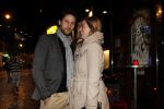 Amsterdam 5 februari 2012
Fabienne de Vries en haar nieuwe vriend betrapt terwijl ze uit restaurant Lion Noir komen.
Peter Smulders bv