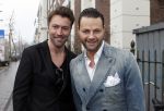 Amsterdam 18 maart 2012
Babyshower Nicolette v Dam en Bas Smit bij Artis. Fred v Leer met vriend
Peter Smulders bv