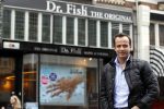 Amsterdam 18 maart 2012
Geert Hoes met zijn nieuwe vriendin Merel bij Dr Fish.
Peter Smulders bv