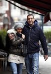Amsterdam 9 februari 2012
Glennis Grace met vriend Moos aan het winkelen.
Peter Smulders bv